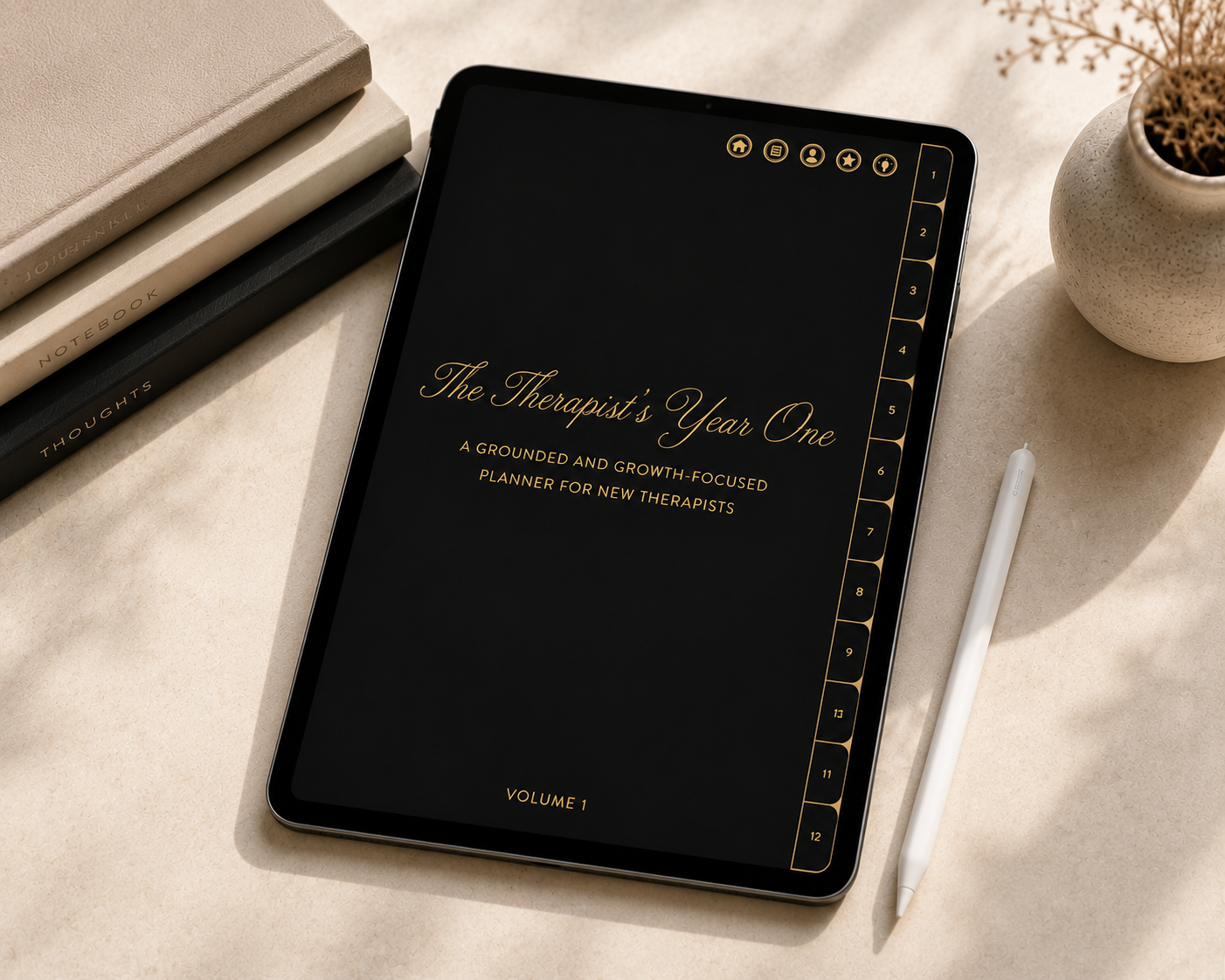The Therapist's Year One Planner | Volume I (Digital)